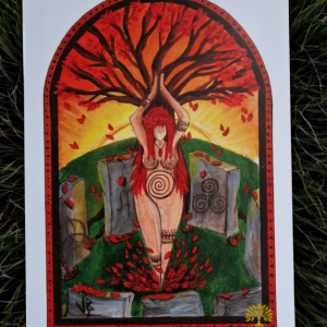 Autumn Goddess Print