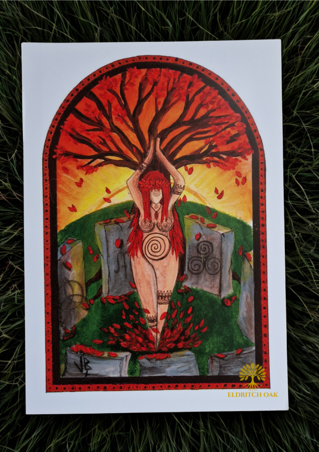 Autumn Goddess Print