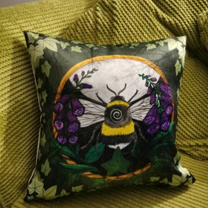 Bumble bee pillow