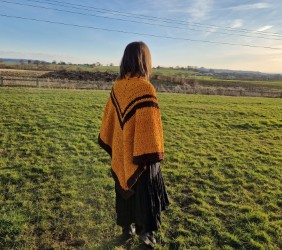 Orange Shawl