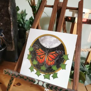 Butterfly Gloss Card