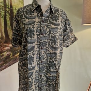Grey Kantha Mens Shirt