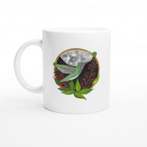 Humming Bird | Woodland collecion | White 11oz Ceramic Mug